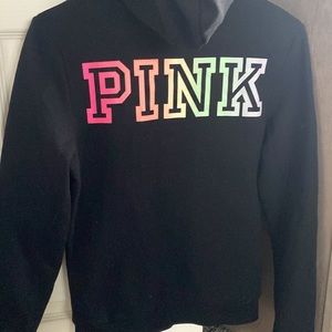 Victoria’s Secret Pink zip up hoodie XS